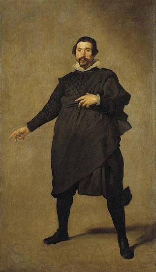 Diego Velazquez Portrait of Pablo de Valladolid, Norge oil painting art